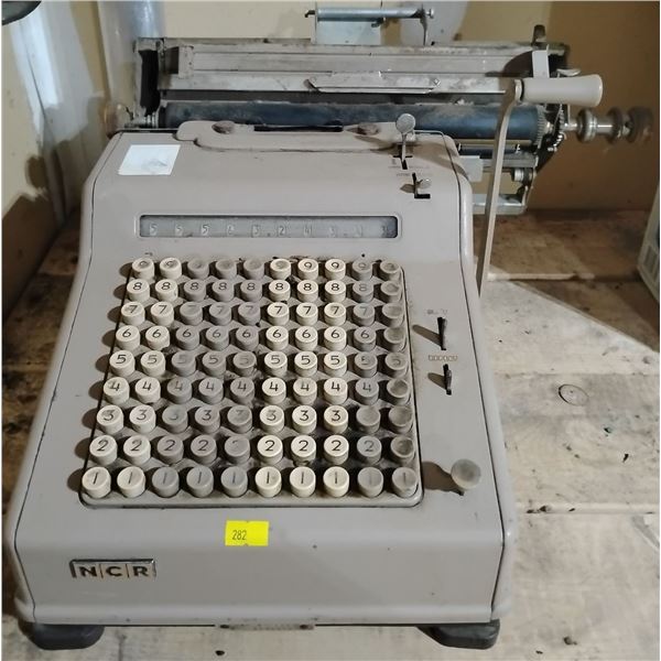 NCR Antique Cash Register 12x14
