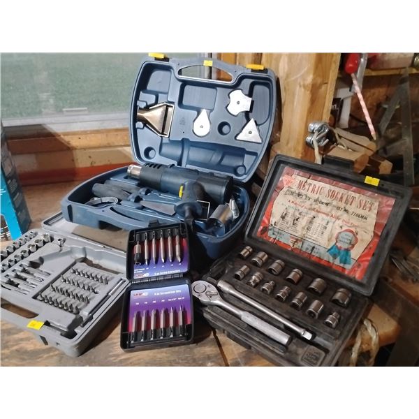 Assorted Tools in Hard Shell Cases