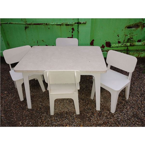 Handmade Children's Table & Chair Set 36x22x32
