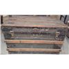 Image 1 : Antique Steamer Trunk 49x17x29