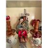 Image 2 : Handmade Dutch Decorative Windmill w/ Wood Candle Holders Shoes & More