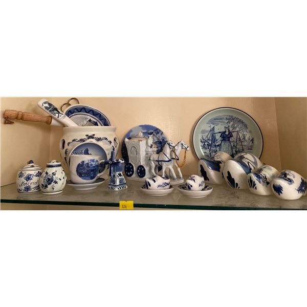 Royal Delpht's Blue Timeless Iconic Vintage Porcelain