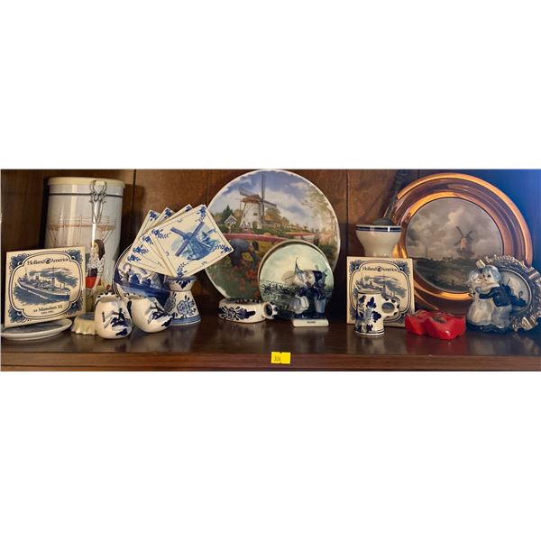 Vintage Delpht from Holland Hand Painted Porcelain Collection