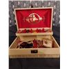 Image 1 : Vintage Jewelery Box 12x4.5 & All The Exquisite Pieces Within