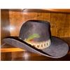 Image 3 : Hand Carved Dutch Wooden Slippers Cowboy Hat & Tapestry