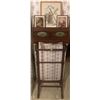 Image 1 : Spindle Clothing Rack 18x11x56 & Collectable Wall Decor
