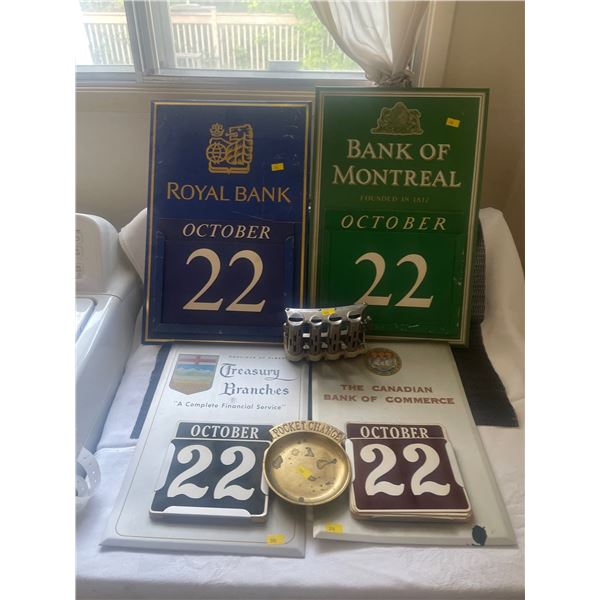 Canadian Bank / Credit Union Collectable Calenders