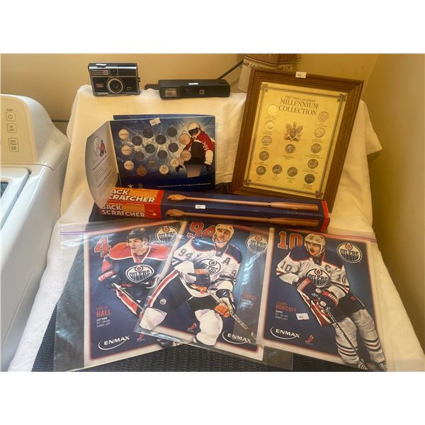 Enmax Promotional Player Highlights Millenium Canadian Commemorative Collectable Coins & More