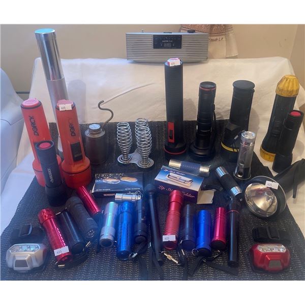 Defenders of The Darkness - Assorted Handheld Light Sources Headlamps & More