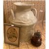 Image 1 : Restored Antique Milk Can Floral Art & More