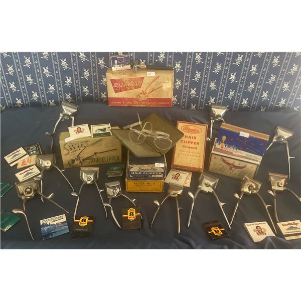 Antique Barber Shop Nostalgia-Clippers Galore