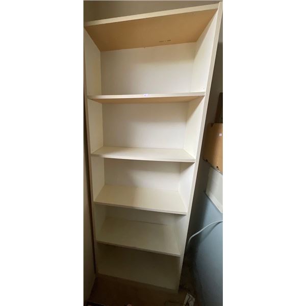 Storage Cabinet / Pantry 33x17x72 & Book Shelf