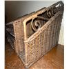 Image 2 : Wicker Desk Organizer 19x10