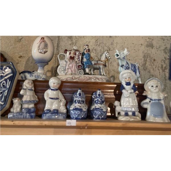 Hand Painted Delpht Porcelain Pieces Straight from Holland