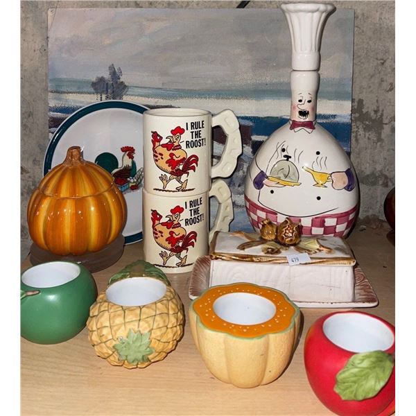 Assorted Ceramic Kitchen Collection