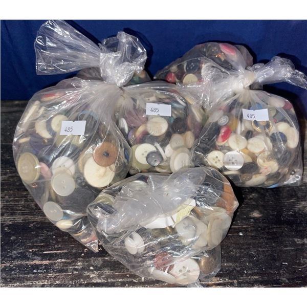 Vintage Button Collection Sewing Accessories