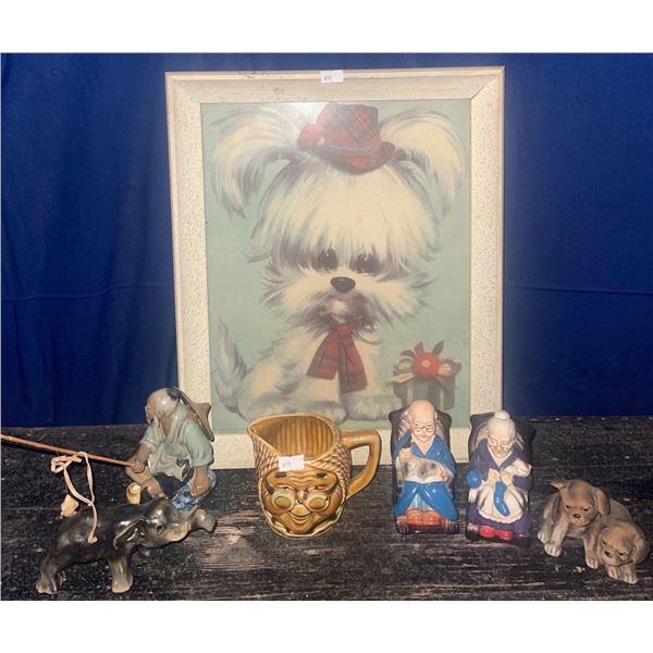 Assortment of Vintage Nursery Decor