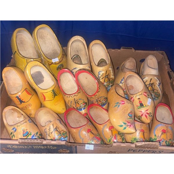 Traditional Dutch Footwear - Wood Slippers Clogs