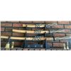Image 1 : Authentic Chinese Samurai Swords w/ Wooden Sheaths & Display Stand