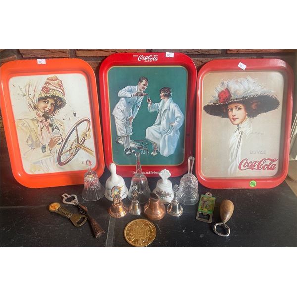 Antique & Vintage Coca Cola Collectable Trays