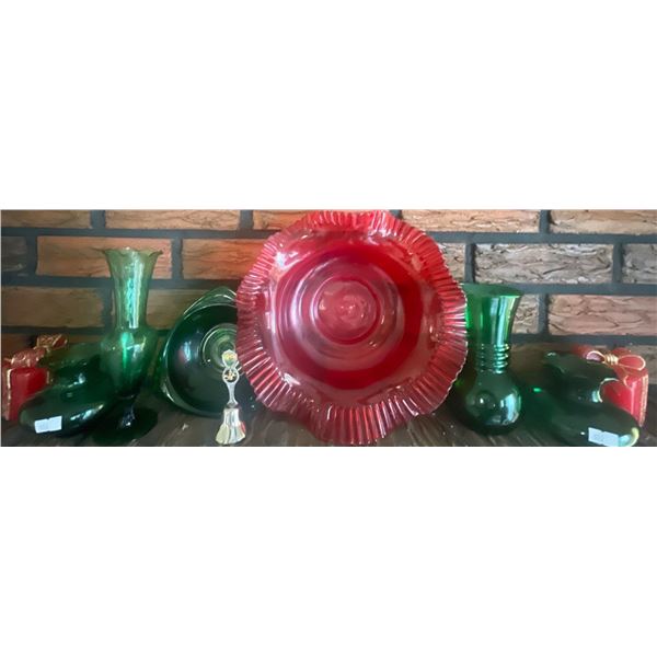 Antique Hand Blown Decorative Glassware & More