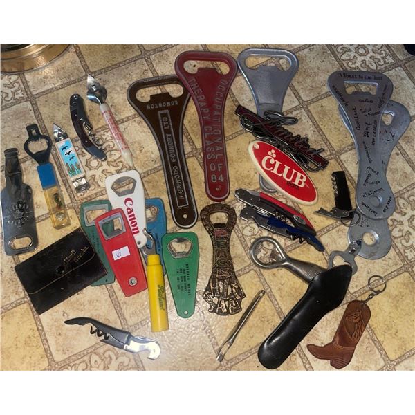 Bottle Poppin Worldwide Assorted Souvenirs Bottle Openers