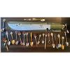 Image 1 : Quarry Stones Machete w/ Decorative Spoon Collection