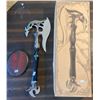 Image 1 : Double Headed Hatchet w/ Display Plaque