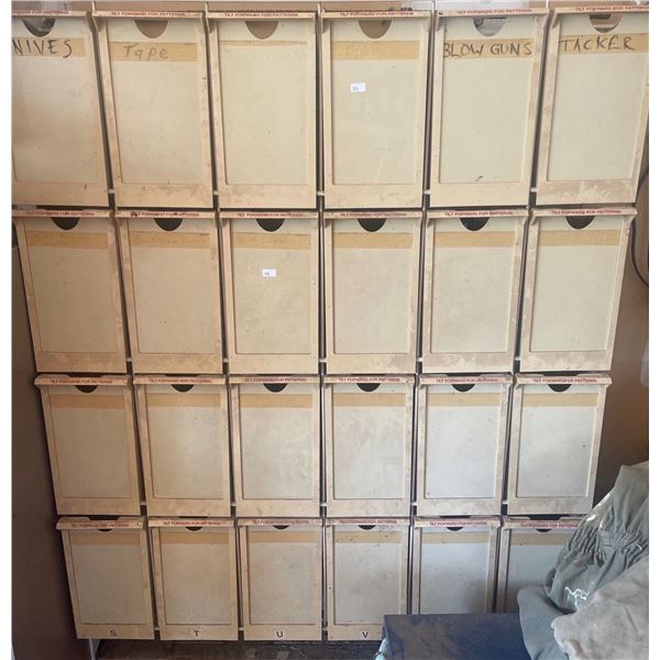 Mountable Garage Organizer 51x54