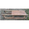 Image 2 : Antique Children's Snow Sleigh Sled 48L