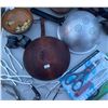 Image 3 : Teak Serving Bowls V6 Salad Tossers Whip Cream Canister Crab Crackers 
