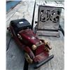 Image 1 : Antique Toaster w/ Decorative Wood Model Car