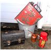Image 1 : Antique Gas Canister Bucket Lunch Box Thermus & More