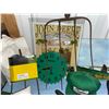 Image 2 : Farming Frenzy John Deer Collectables Antique Castrator Pitch Forks & More