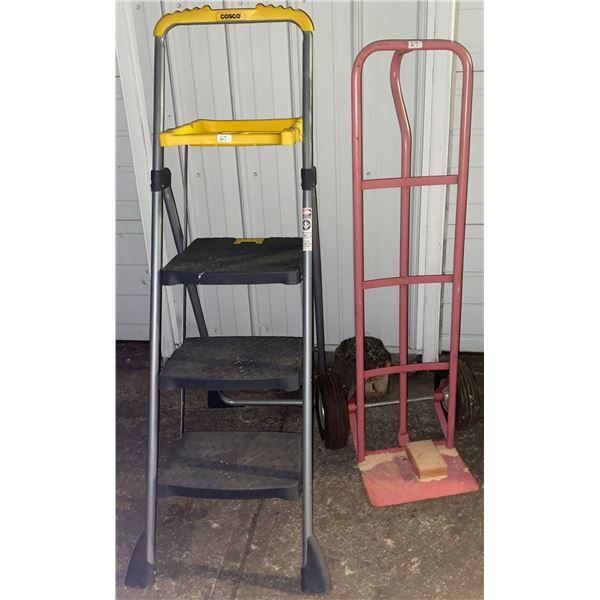 Home Owner Essentials Step Ladder & Dolly