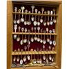 Image 4 : Assorted Spoon Collection w/ Handmade Decorative Wall Display Plaques 12x10.5