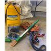 Image 1 : 5 GALLON Portable Air Tank Booster Cables Extension Cords & More