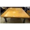 Image 2 : Square White Oak Coffee Table 34x16