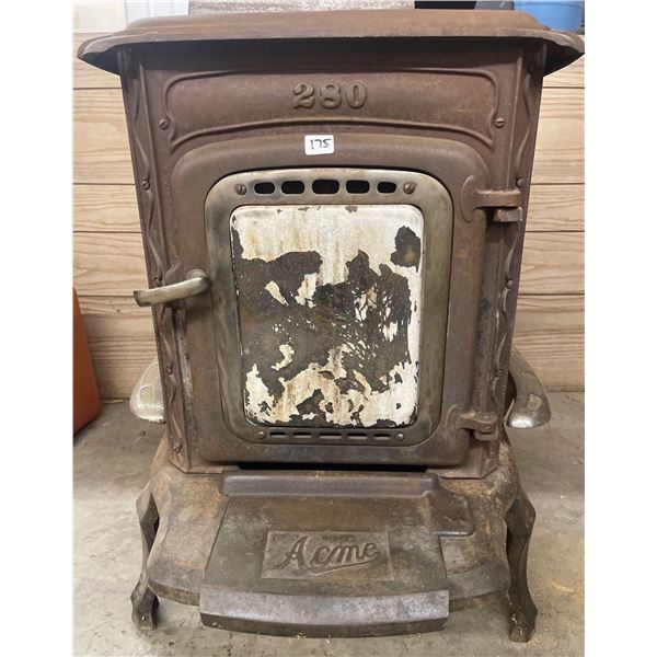 Antique Wood Burning Stove 'Acme 280'