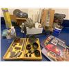 Image 1 : Assorted Drill Bits Hole Saws Grinding Disks Wood Working Books & More