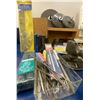 Image 5 : Assorted Drill Bits Hole Saws Grinding Disks Wood Working Books & More