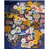 Image 1 : Assorted Pins Buttons Badges & Patches Vintage