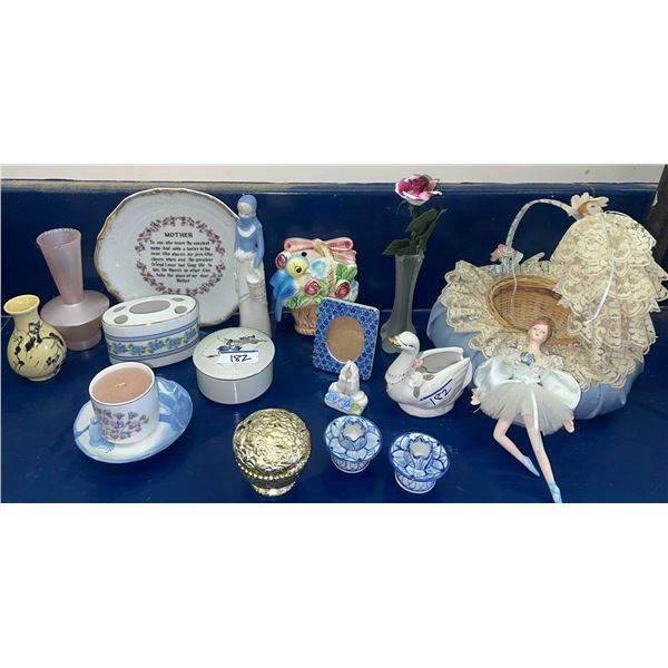 Girly Girl Collection Assembly Figurines Trinket Boxes & More