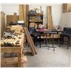 Image 1 : A Wood Worker's Shop Essentials Lumber Plywood Tools Radial Saw & More