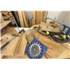 Image 8 : A Wood Worker's Shop Essentials Lumber Plywood Tools Radial Saw & More
