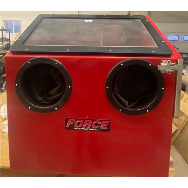 Central Numatic Benchtop Sandblaster