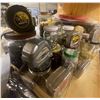 Image 2 : Assorted Shop Hardware w/ Assorted Measuring Devices