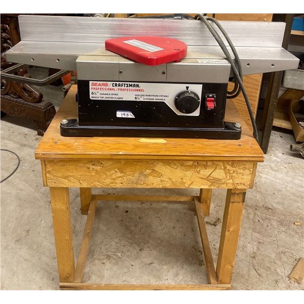 Craftsman 6 1/8 Variable Speed Benchtop Planer