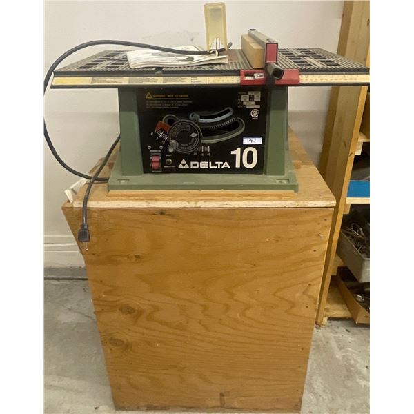 Delta 10 Benchtop Table Saw