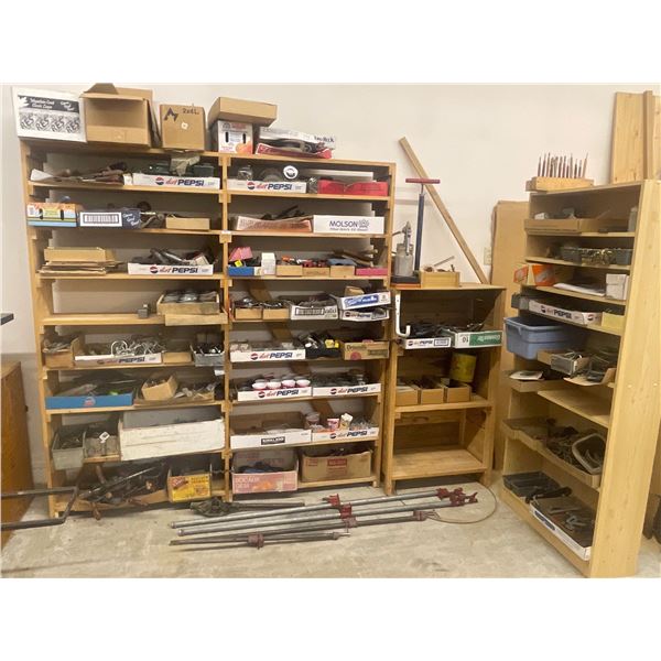 Garage Shelving Units x4 & Their Contents